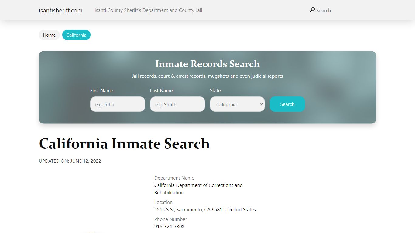 West Covina City Jail Inmate Search and Prison Information